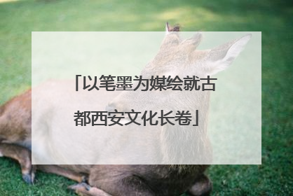 以笔墨为媒绘就古都西安文化长卷